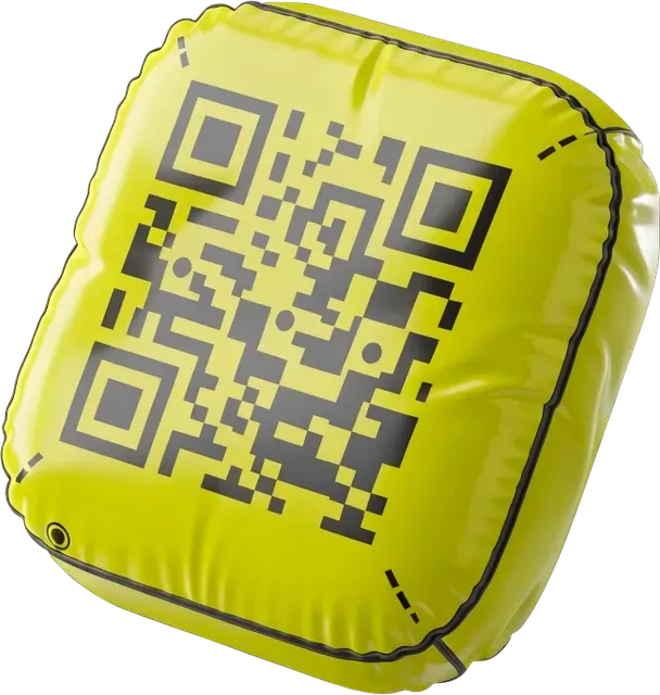 Надутая плитка QR-кода