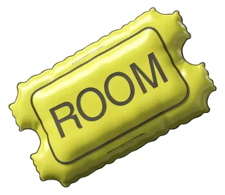 Надутый лаймовый билет ROOM